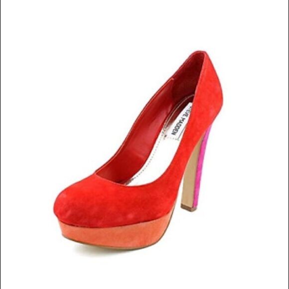 𝅺steve Madden Beasst-M Heels Size 6.5 - Picture 1 of 12